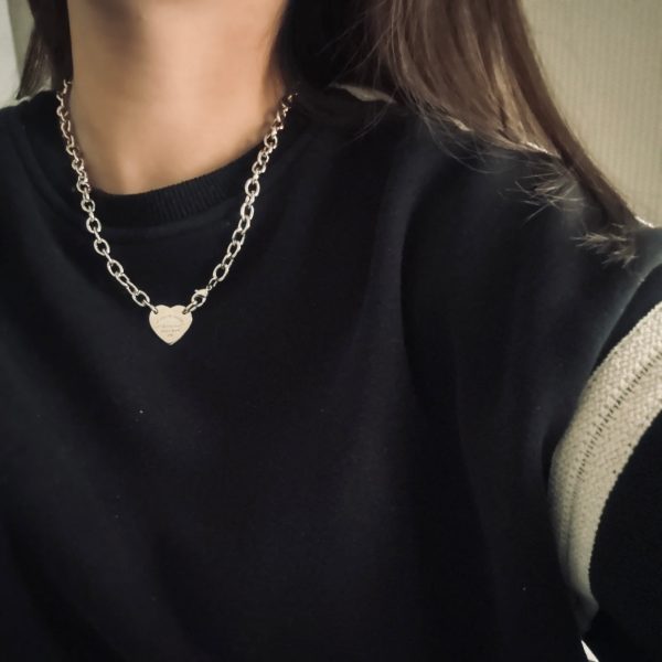 18K Return to Tiffany Heart Tag Chain Link Necklace - 图片 7