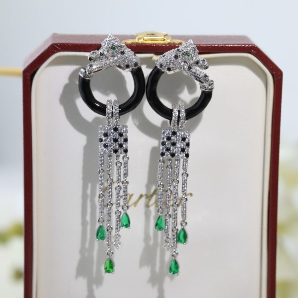 18K Panthère De Earrings - 图片 10