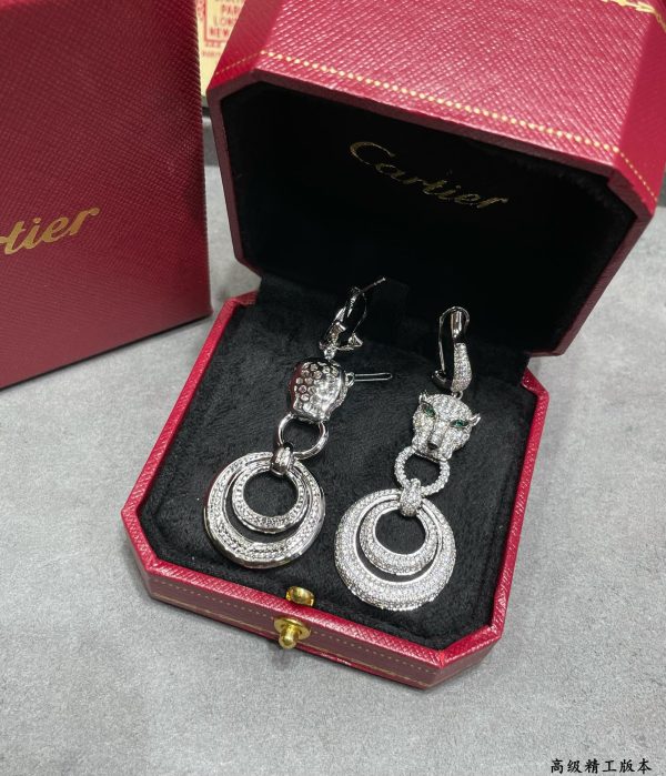 18k Panthère De Earrings - 图片 7