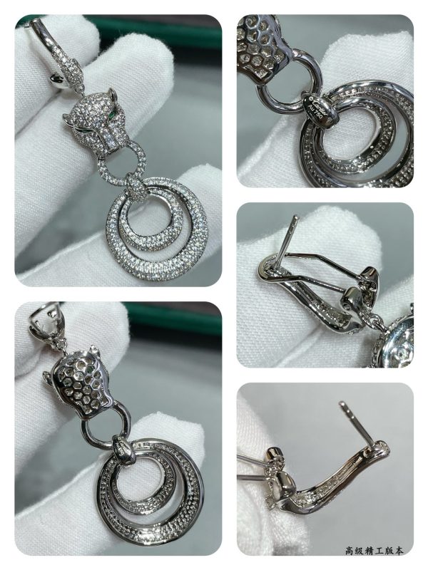 18k Panthère De Earrings - 图片 9