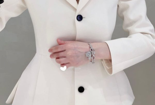 18K CD De Rose Diamond Bracelet - 图片 8