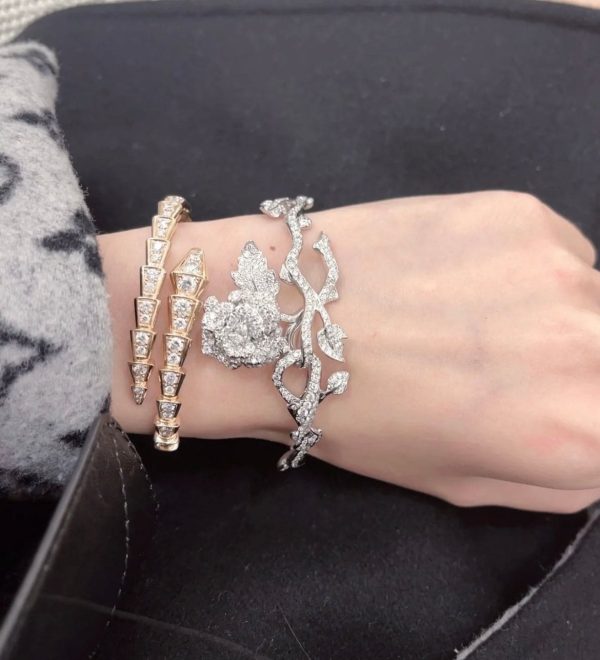 18K CD De Rose Diamond Bracelet - 图片 7