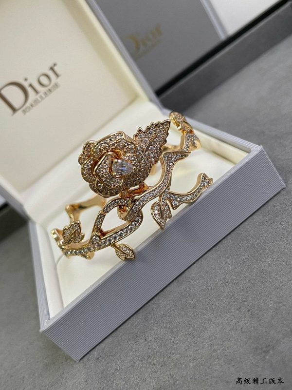 18K CD De Rose Diamond Bracelet - 图片 4