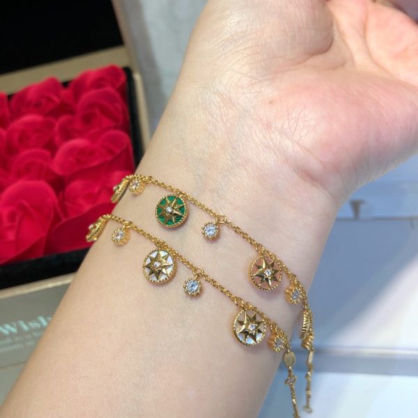 18K CD Rose Des Vents Bracelet - 图片 4