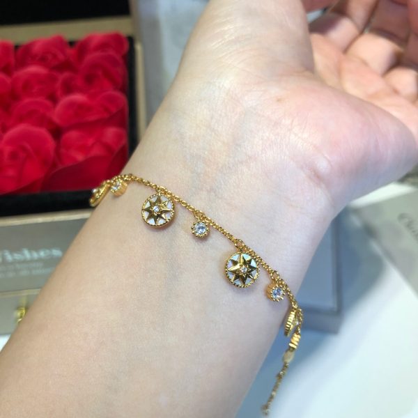 18K CD Rose Des Vents Bracelet - 图片 8