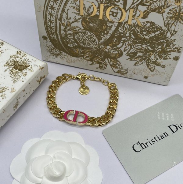 18K CD 30 Montaigne Pink Bracelet - 图片 10
