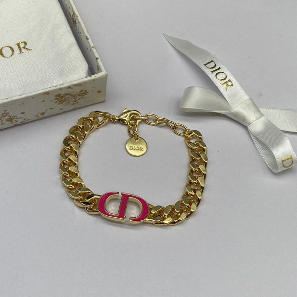 18K CD 30 Montaigne Pink Bracelet - 图片 8