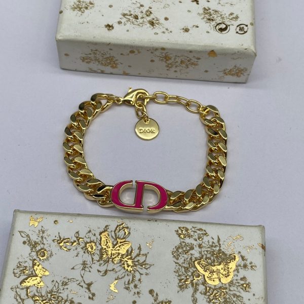 18K CD 30 Montaigne Pink Bracelet - 图片 4