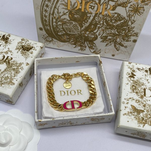 18K CD 30 Montaigne Pink Bracelet - 图片 9