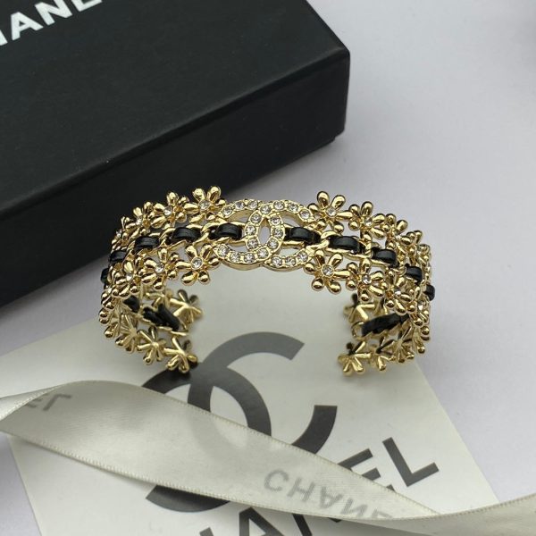 18K CC 2023 Black Cuff Bracelet - 图片 3