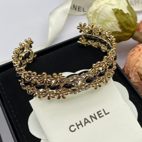 18K CC 2023 Black Cuff Bracelet - 图片 7