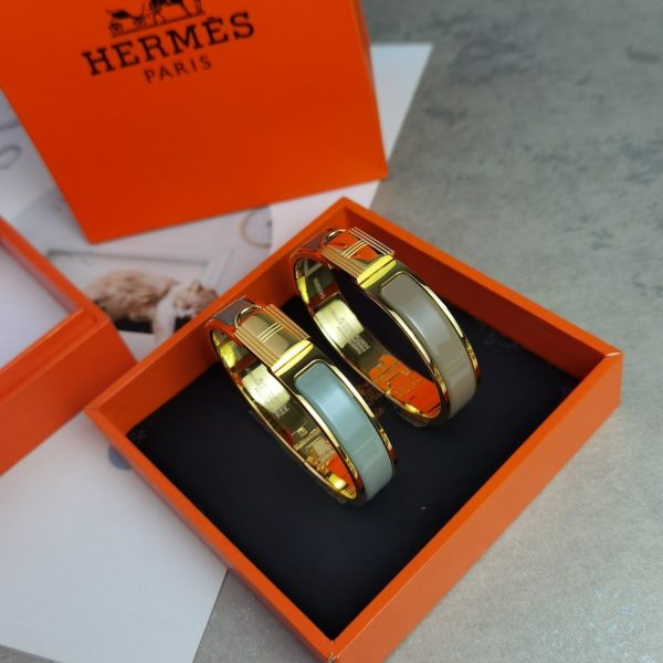 18K Clic Cadenas Light Brown H Bracelet - 图片 6