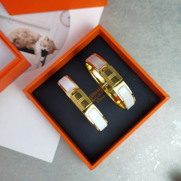 18K Clic Cadenas Light Brown H Bracelet - 图片 3