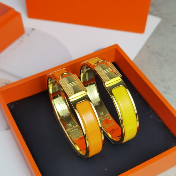 18K Clic Cadenas Yellow H Bracelet - 图片 2