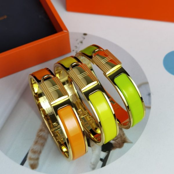 18K Clic Cadenas Yellow H Bracelet - 图片 5
