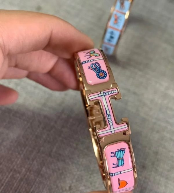 18K Clic H Couvertures Bracelet - 图片 3