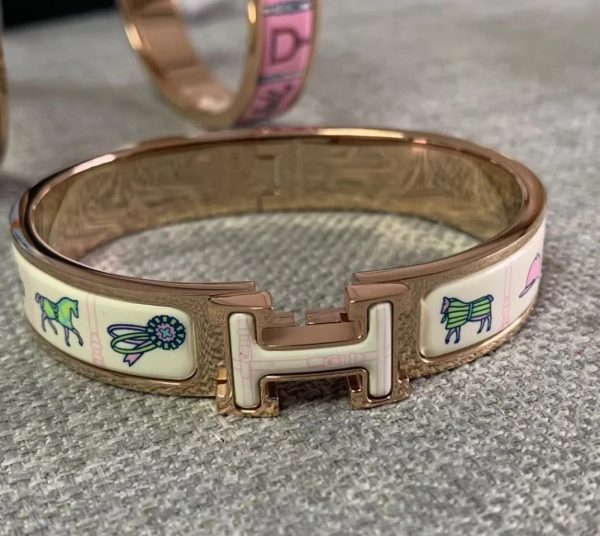 18K Clic H Couvertures Bracelet - 图片 7