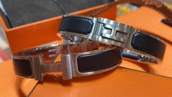 18K Jet Black H Bracelet - 图片 2