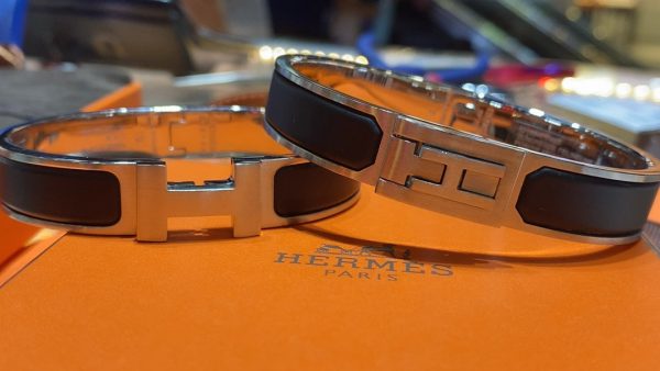18K Jet Black H Bracelet - 图片 6