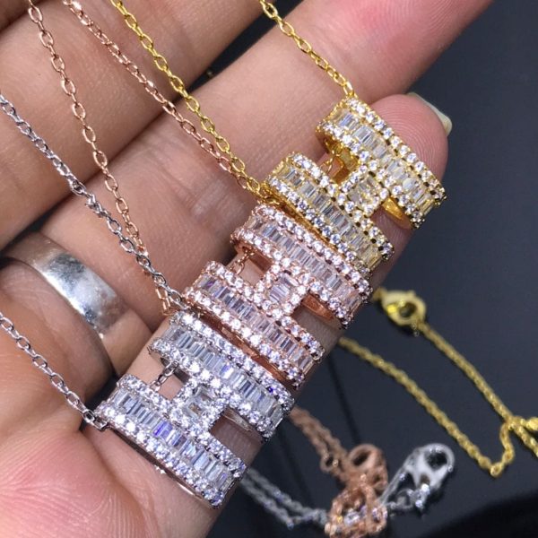 18K H Diamonds Necklace - 图片 3