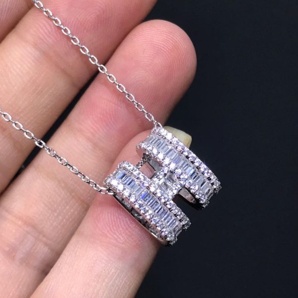 18K H Diamonds Necklace - 图片 4