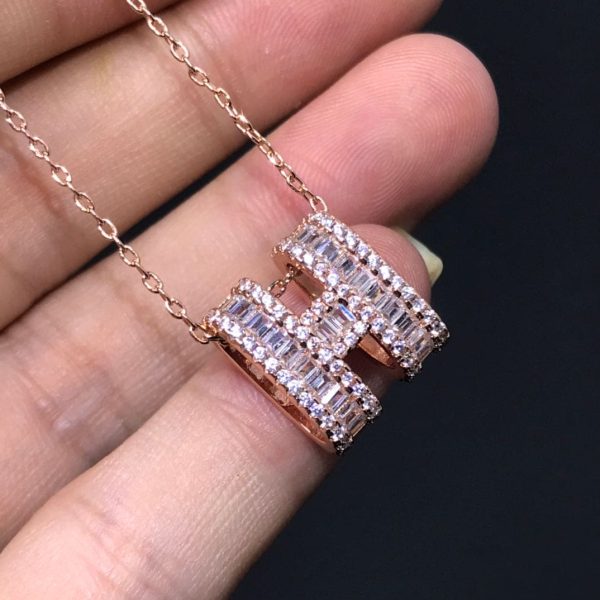 18K H Diamonds Necklace - 图片 5