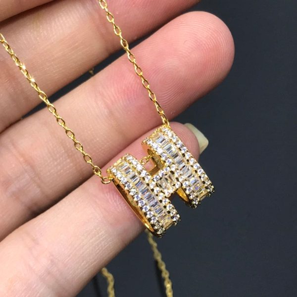 18K H Diamonds Necklace - 图片 6