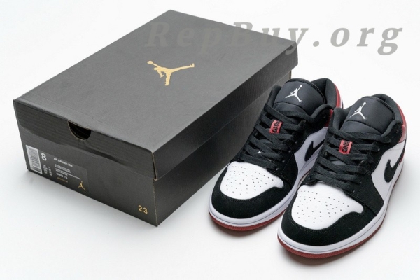 [Sale] Jordan 1 Low Black Toe 553560-116 - 图片 21
