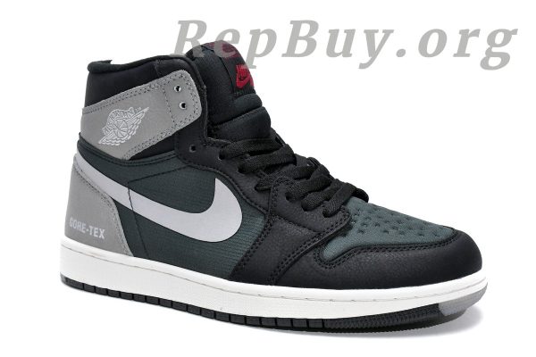 Top Version Air Jordan 1 Retro High Element Gore-Tex Black Particle Grey DB2889-001 - 图片 3