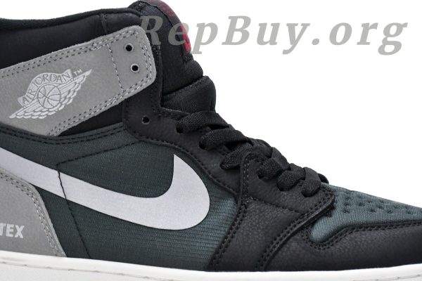 Top Version Air Jordan 1 Retro High Element Gore-Tex Black Particle Grey DB2889-001 - 图片 9