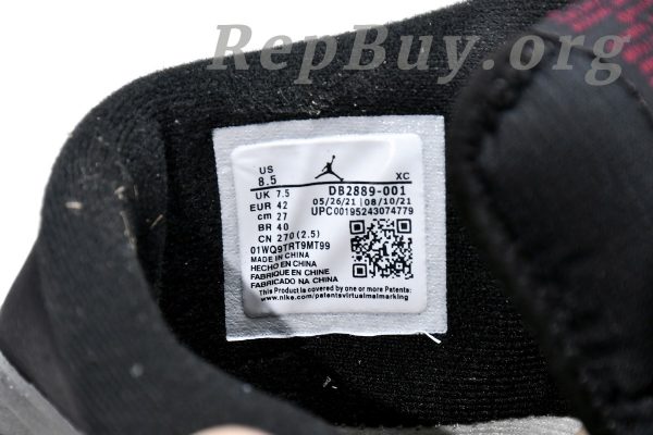 Top Version Air Jordan 1 Retro High Element Gore-Tex Black Particle Grey DB2889-001 - 图片 19