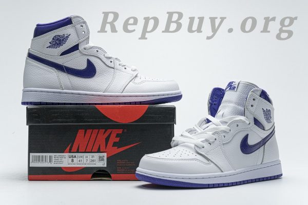 Top Version Air Jordan 1 Retro High Court Purple (W) CD0461-151 - 图片 27