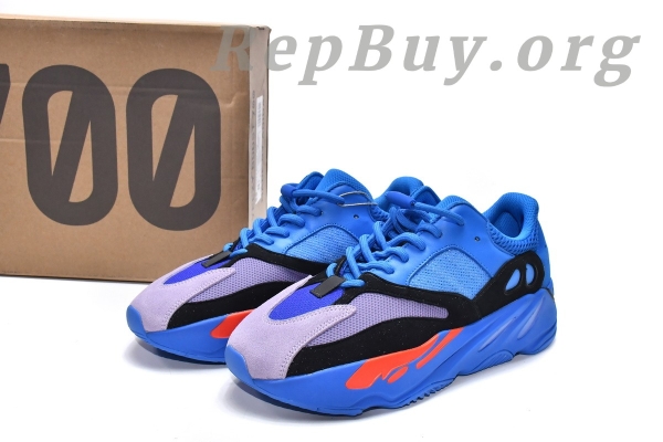 Top Version adidas Yeezy Boost 700 Hi-Res Blue HP6674 - 图片 3