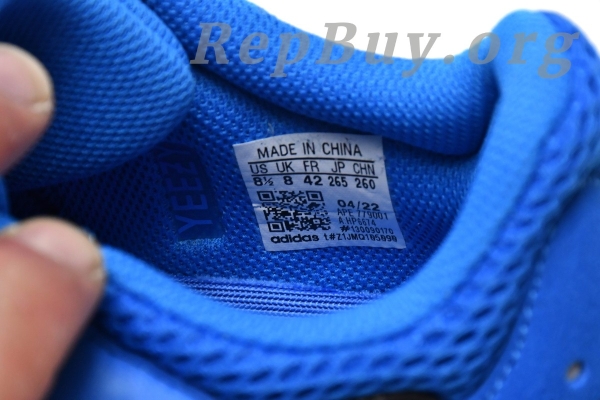 Top Version adidas Yeezy Boost 700 Hi-Res Blue HP6674 - 图片 8
