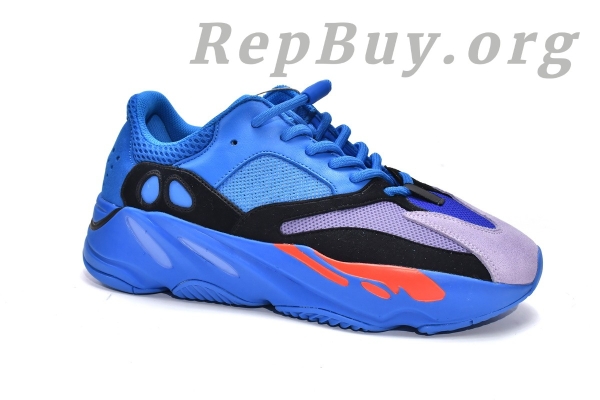 Top Version adidas Yeezy Boost 700 Hi-Res Blue HP6674 - 图片 12