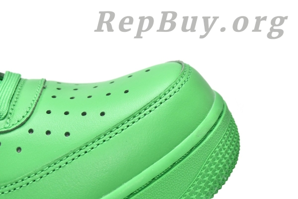 Top Version Nike Air Force 1 Low Off-White Light Green Spark DX1419-300 - 图片 11