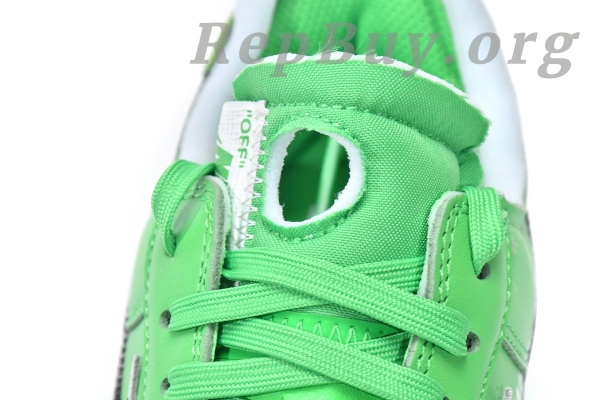 Top Version Nike Air Force 1 Low Off-White Light Green Spark DX1419-300 - 图片 14