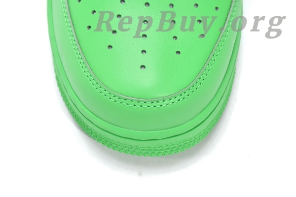 Top Version Nike Air Force 1 Low Off-White Light Green Spark DX1419-300 - 图片 16