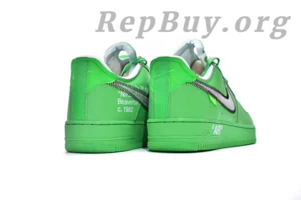 Top Version Nike Air Force 1 Low Off-White Light Green Spark DX1419-300 - 图片 18