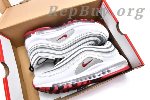Top Version Nike Air Max 97 White Bullet DM0027-100 - 图片 2