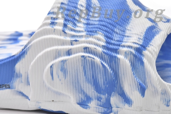 adidas originals Adilette 22 Slides Blue White HP6528 - 图片 7