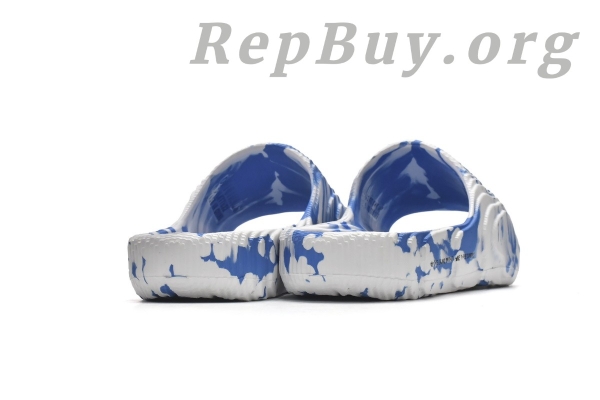 adidas originals Adilette 22 Slides Blue White HP6528 - 图片 12