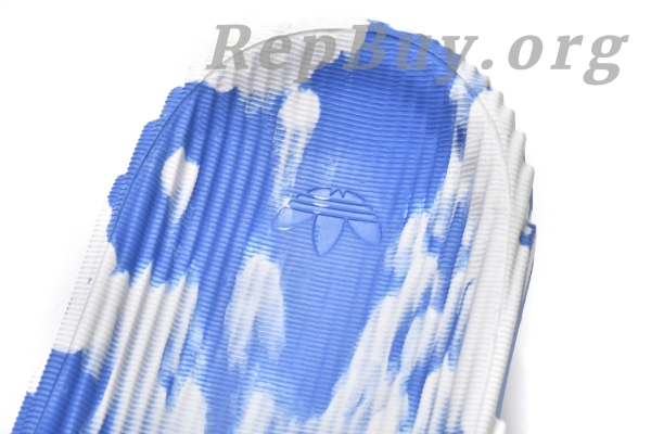 adidas originals Adilette 22 Slides Blue White HP6528 - 图片 8