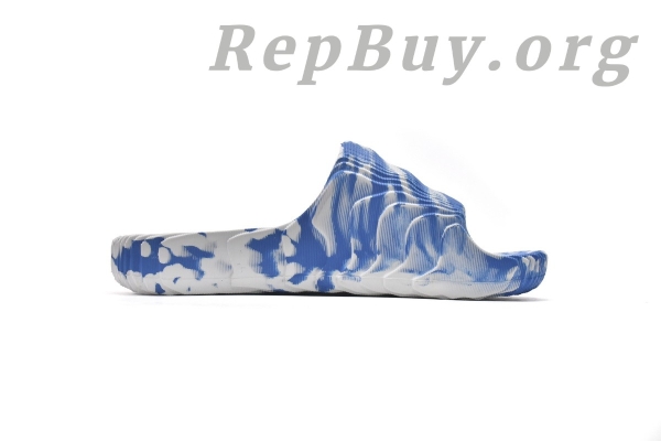 adidas originals Adilette 22 Slides Blue White HP6528 - 图片 13