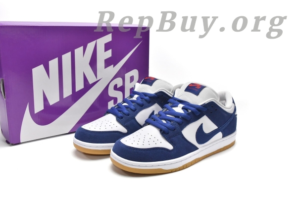 Top Version Nike SB Dunk Low Los Angeles Dodgers DO9395-400 - 图片 3