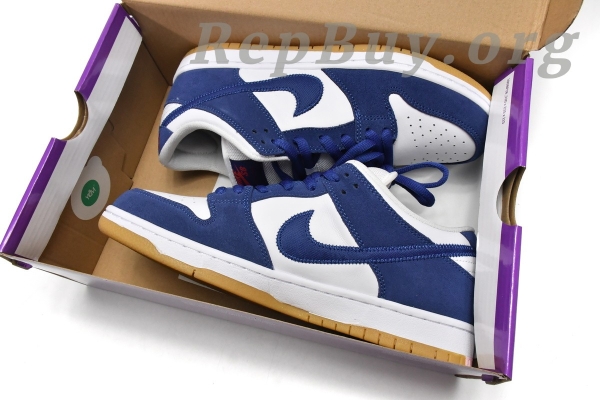 Top Version Nike SB Dunk Low Los Angeles Dodgers DO9395-400 - 图片 2