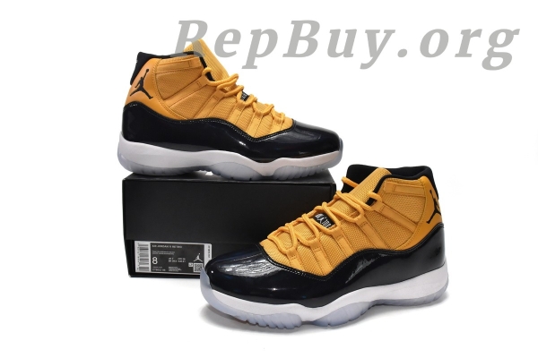 Top Version Air Jordan 11 Retro Black Yellow CT8012-118 - 图片 3