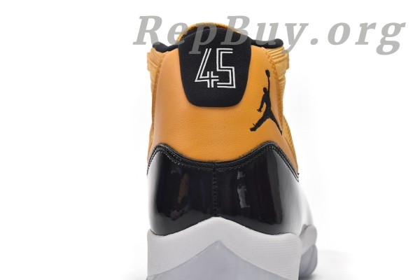 Top Version Air Jordan 11 Retro Black Yellow CT8012-118 - 图片 8