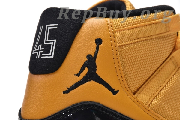Top Version Air Jordan 11 Retro Black Yellow CT8012-118 - 图片 9