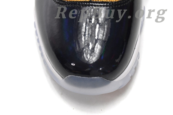 Top Version Air Jordan 11 Retro Black Yellow CT8012-118 - 图片 14